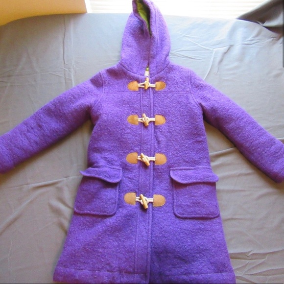 Mini Boden Other - Mono Boden Pea Coat Purple Jacket